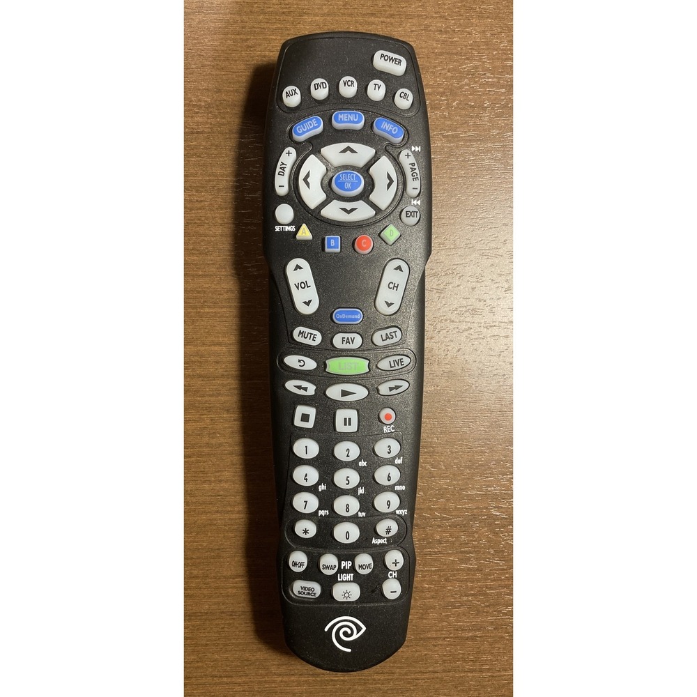 Spectrum RC122 Replacement Remote Control Black